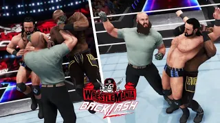 WWE Wrestlemania Backlash 2021: Bobby Lashley vs Drew McIntyre vs Braun Strowman | Highlights