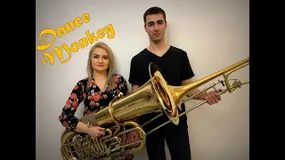 Dance Monkey - Tones And I - Double Brass (Trombone & Tuba Cover)