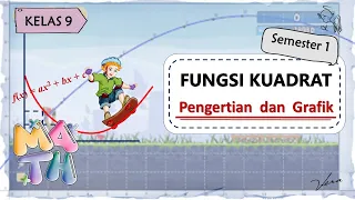 1.  PENGERTIAN DAN GRAFIK FUNGSI KUADRAT - KELAS 9 SMP