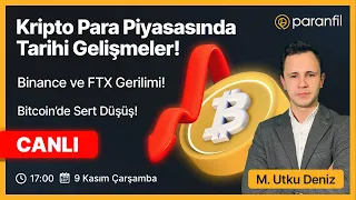 Kripto Para Piyasasında Tarihi Gelişmeler! Binance ve FTX Gerilimi! Bitcoin’de Sert Düşüş!