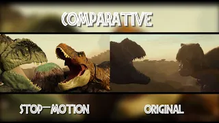 Jurassic World: Dominion | The Prologue | Original vs Stop-Motion [4k]