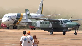 Movimento de Aviões na Base Aérea de Brasília da Força Aérea Brasileira