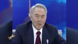Президент Казахстана Нурсултан Назарбаев снова спел на песню на казахском языке