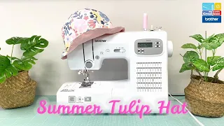 DIY Summer Tulip Hat | PDF Pattern For Free