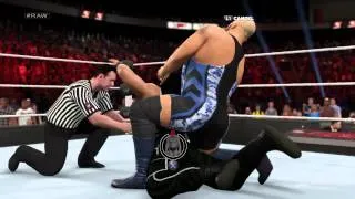 WWE 2K15 (PS4) Roman Reigns vs. Big Show Part 1