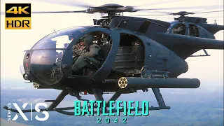 Battlefield 2042 Beta Xbox Series X 4K HDR 60FPS Gameplay Little Bird 61x1