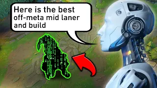 I ASKED A ROBOT AI TO PICK MY CHAMP AND BUILD (YOU WON'T BELIEVE THE RESPONSE)