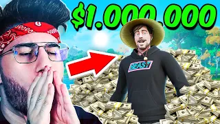 ТУРНИР MRBEAST НА 1.000.000 ДОЛЛАРОВ В ФОРТНАЙТ