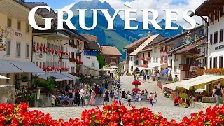 The Fairytale Town of Gruyères, Switzerland 4K - A Swiss Gem of History, Culture and Cheese
