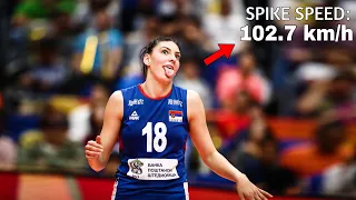 One of the Fastest Spikes in Women’s Volleyball History (HD)