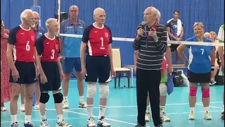 Волейбол. Чемпионат России среди ветеранов. Мужчины 85 лет.