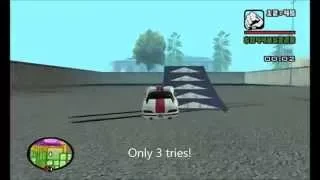 GTA SA: Driving School: How to pass "Alley Oop" mission with awesome tricks