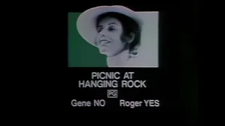 Picnic at Hanging Rock (1979) movie review - Sneak Previews with Roger Ebert and Gene Siskel