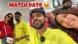 Took My Girlfriend For Her First Cricket Match ♥️ | IPL 2024