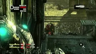 Solo Horde Run - Gears Of War 3 - Blood Drive
