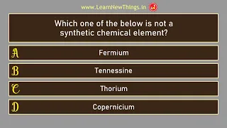 Chemistry Quiz - Part 3 | General Science Quiz for Students | 20 Questions
