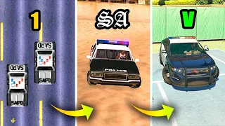 Police Car GTA Games (Evolution) Part 3