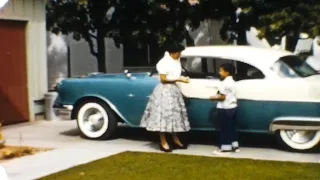 1955 - South Carolina, New Mexico, Aerial footage - Home Movie - Kodachrome 8mm film