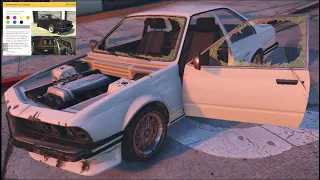 GTA 5 - BMW 6 Series DRIFT MISSLE!! Customization/Build (Zion Classic)