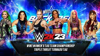 WWE 2K23 - Shotzi & Raquel Rodriguez VS Ronda Rousey & Shayna Baszler VS Damage CTRL