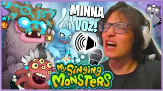 FIZ A MÚSICA DO SANTUÁRIO MÁGICO COM MINHA VOZ! E DESSA VEZ FOI O PIOR! | My Singing Monsters