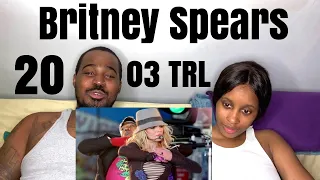 Britney Spears - 2003 TRL - Me Against the Music & (I Got That) Boom Boom (Reaction) #BritneySpears