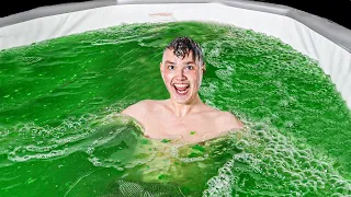 1000 Liter SLIME im WHIRLPOOL (pool kaputt jetzt😂)