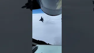 F-15E Strike Eagle refueling action