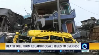 Death Toll From Ecuador Earthquake Rises To Over 650 People