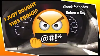 HOW TO CHECK A USED CAR BEFORE BUYING SEE IF ENGINE LIGHT WAS TURNED OFF DIY EASY