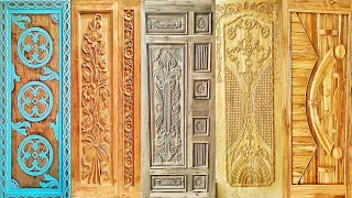 Teak Wood Room Door Design #With Glass Door Design # Wood Main Door Design #Room Door Design Ideas