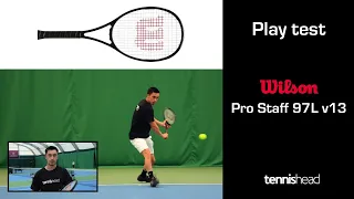 Racket play test & review: Wilson Pro Staff 97L v13