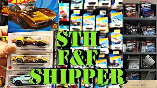 HOT WHEELS 2023 G CASE SUPER FOUND!!! NEW FAST AND FURIOUS SHIPPER END CAPS. FRESH CASES OPENED!!!