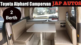 Toyota Alphard 2 Berth Campervan with Rear Conversion and Coolbox