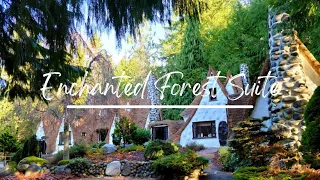Enchanted Forest Cottage Airbnb Tour in WA state // I felt like Snow White!