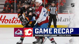 Avalanche @ Flames 3/12 | NHL Highlights 2024