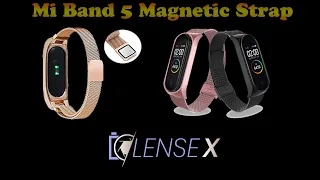 Xiaomi Mi band 5 metal | Magnetic Strap | Lense X