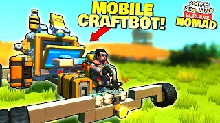 Nomads MUST MOVE! Adding a Craftbot to My Car and Leaving! - Survival Nomad 2