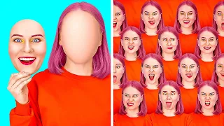 LUSTIGE MAKE-UP TRICKS | Virale TikTok Hacks getestet! Streiche in der Schule auf 123 GO! SCHOOL