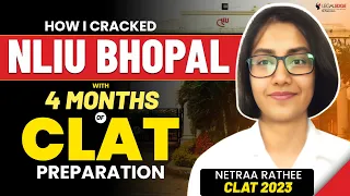 CLAT Topper's Strategy: How to Crack CLAT in just 4 Months? | CLAT 2024 Preparation
