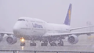 WINTER WONDERLAND HIGHLIGHTS - 1 HOUR of Pure Aviation -All  The Best from FRA BRU LGG and AMS!