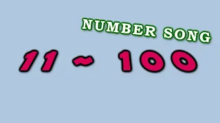 NUMBER SONG : 11~100 (part3) | 숫자송