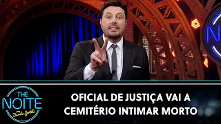 O brasileiro não tem sossego nem quando morre | The Noite (31/10/23)