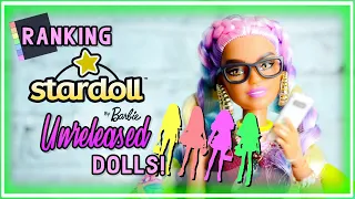Ranking UNRELEASED Realistic PROTOTYPE Rare Dolls! BRUTALLY HONEST Barbie STARDOLL Collection Review