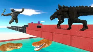 Don't Fall on the False Floor Challenge - Animal Revolt Battle Simulator