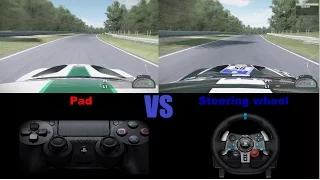 Pad VS Steering Wheel: The (In)famous Battle