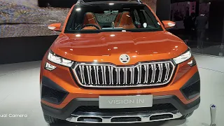 Skoda Vision In Production Version SUV Unveiled @ AutoExpo 2020 | First Look | Walkaround  |Exterior