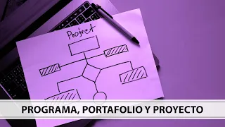 DIFERENCIAS ENTRE PROGRAMA, PORTAFOLIO Y PROYECTO