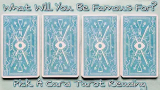 👀🔥What Will You Be FAMOUS For In This Lifetime?🔥👀Pick A Card Reading🔮✨