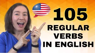 105 Regular English Verbs with -ED in the Past: Pronunciation Practice